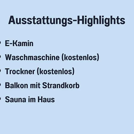 דירה Luen 4 Sterne Top-fewo In Sylt Strandnah Zentral Mit Balkon Sauna *