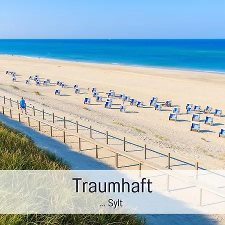 Luen 4 Sterne Top-fewo In Sylt Strandnah Zentral Mit Balkon Sauna דירה
